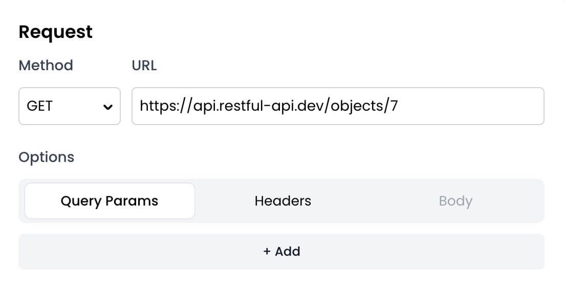HTTP Request configuration